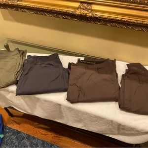 4 pairs of PRANA pants 40wx32L men’s the experience